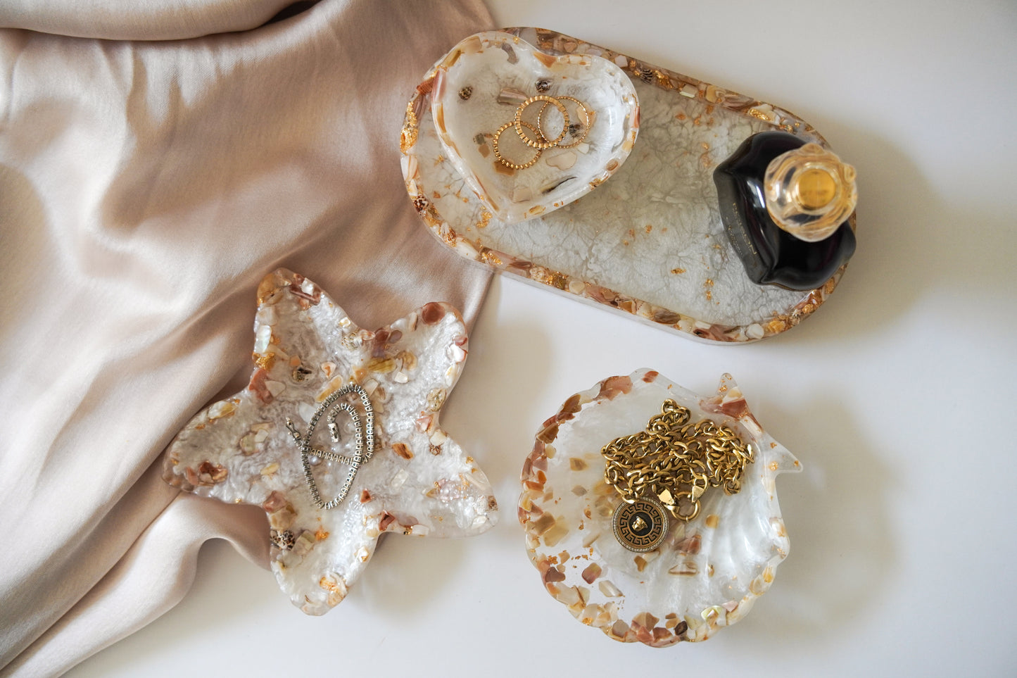 AMOUR PEARL HEART DISH | Luxury Wedding Keepsake