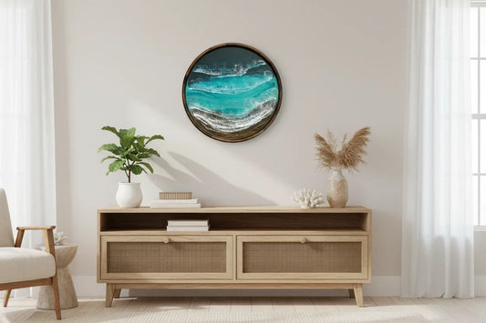 Shoreline Mango wood Tray- Made to order