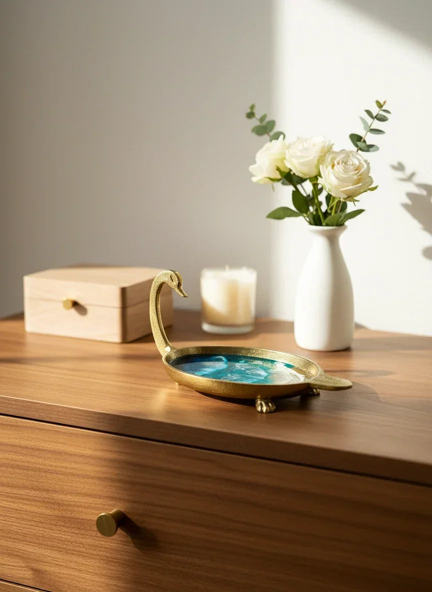 Swan Trinket Tray-Made to order