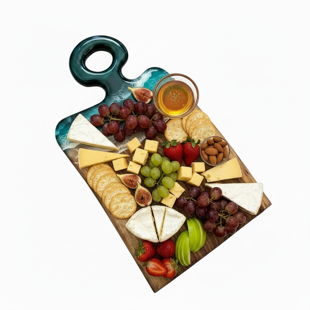 Coastal Catch Walnut Charcuterie Board