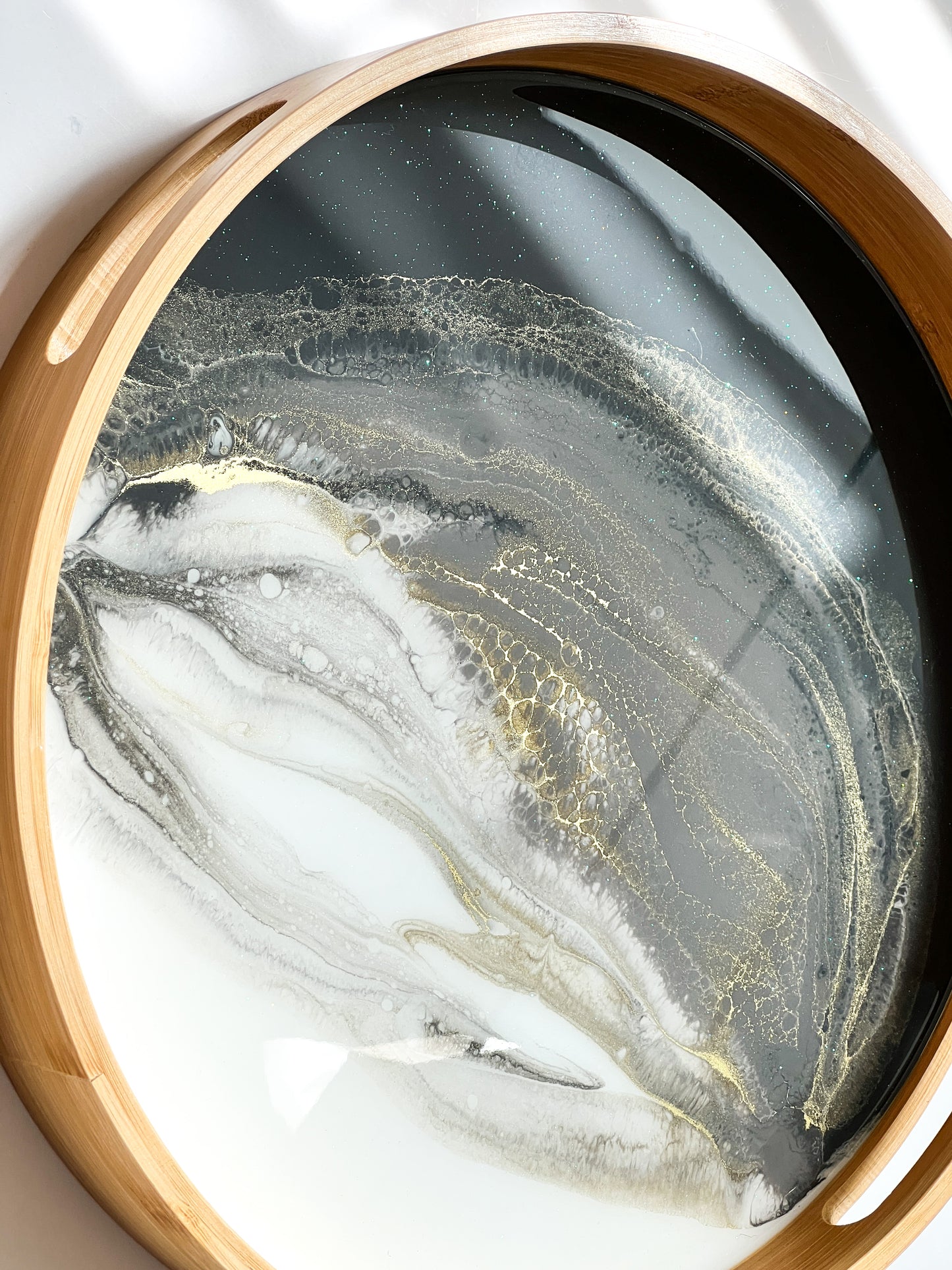 Bamboo Tray- Dawn’s Glow-Made to order