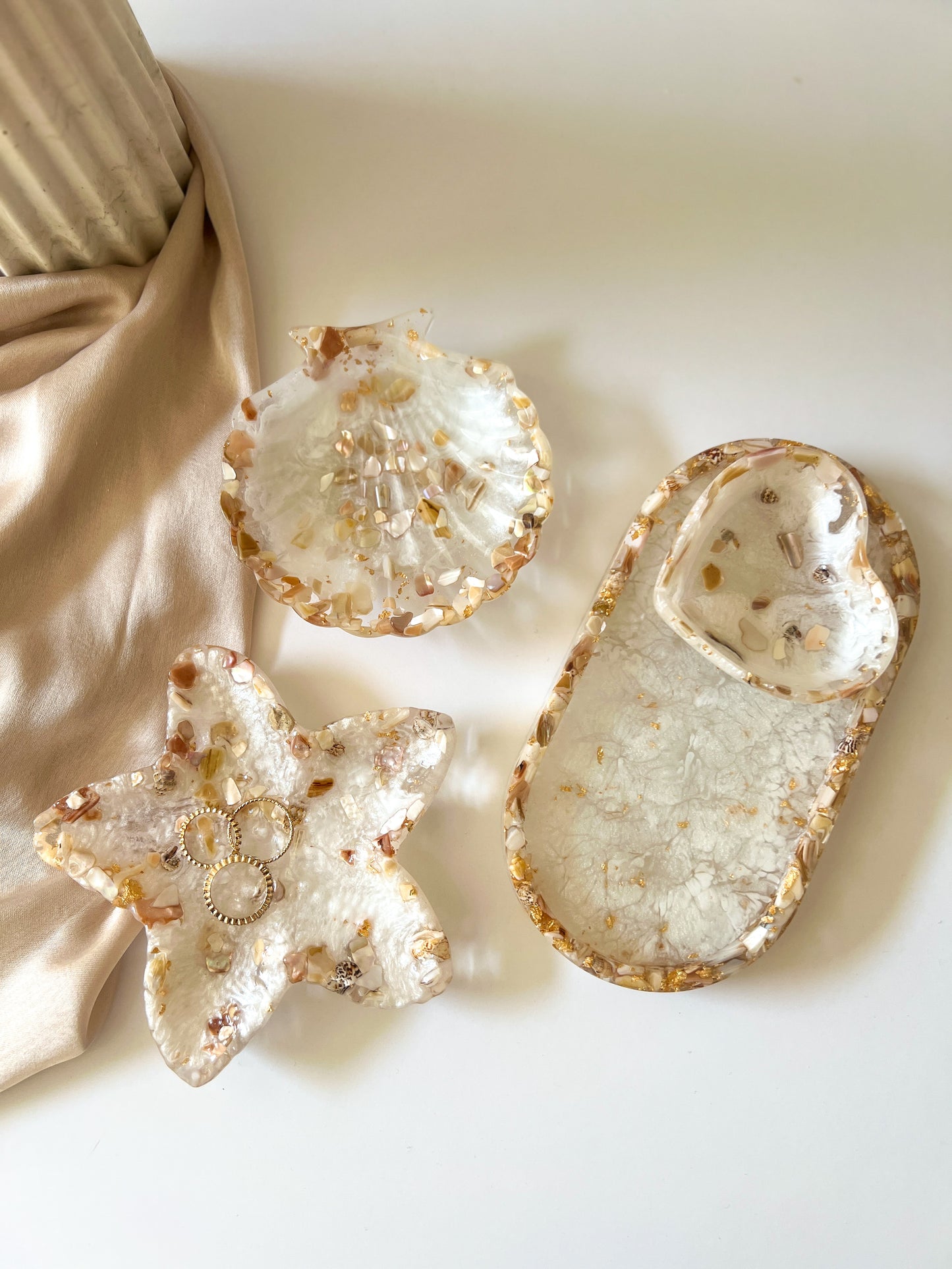 ÉTOILE DE MER Pearl Dish | Luxury Starfish Keepsake