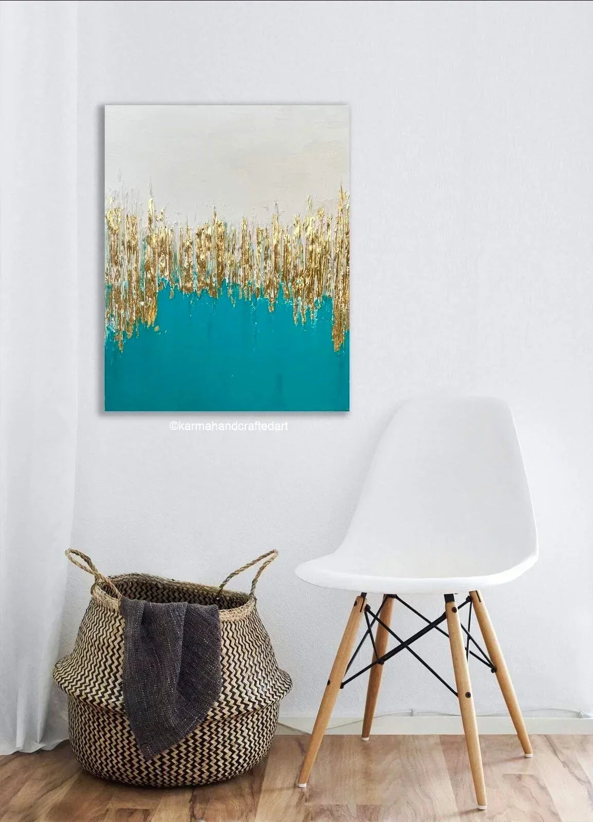 Horizon- Abstract Wall Art - view 2