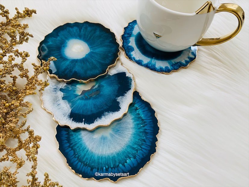 Dandelion Coaster Set