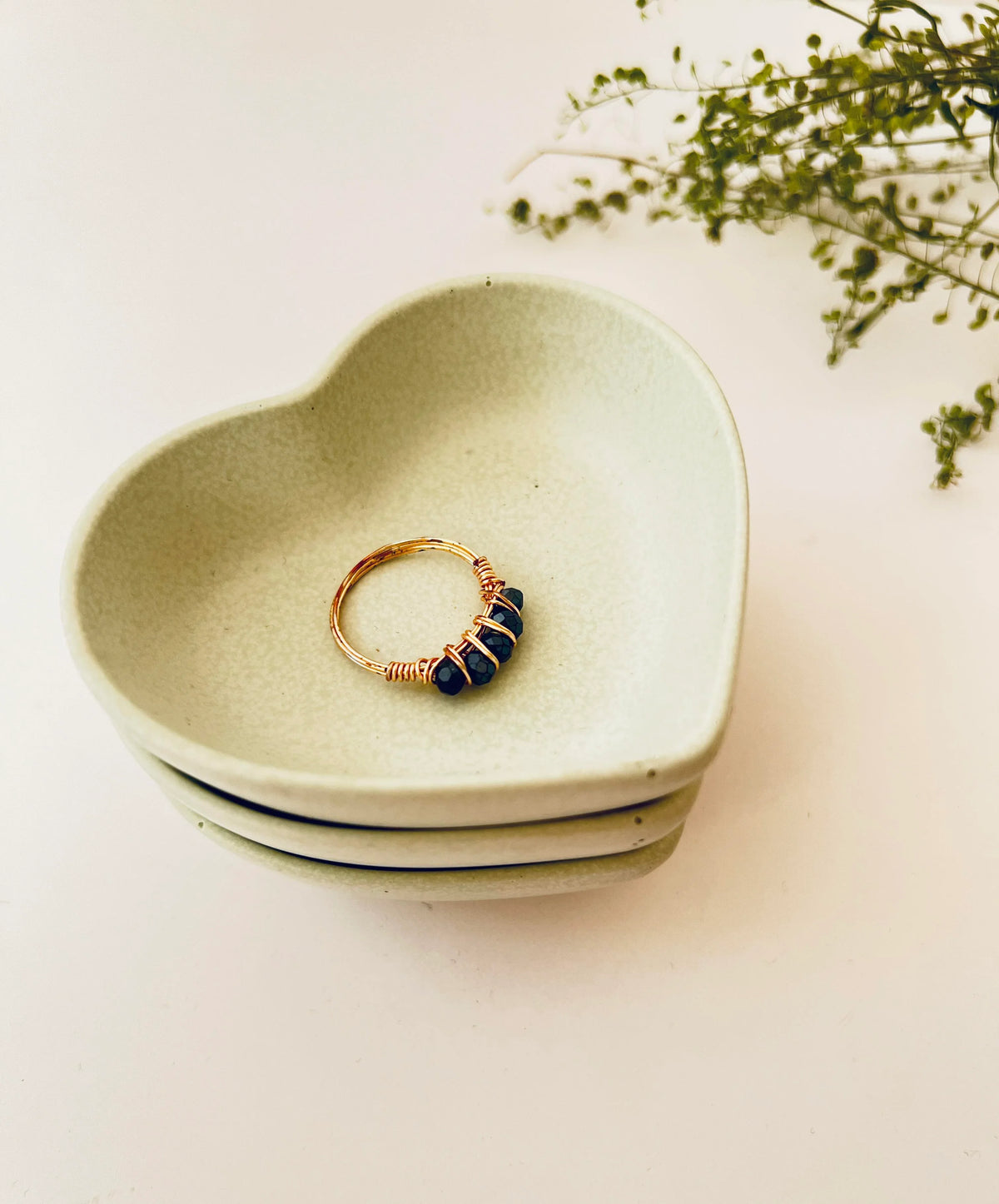 Urban Heart Trinket Dish - Minimalist Catchall/Ring Holder - view 12