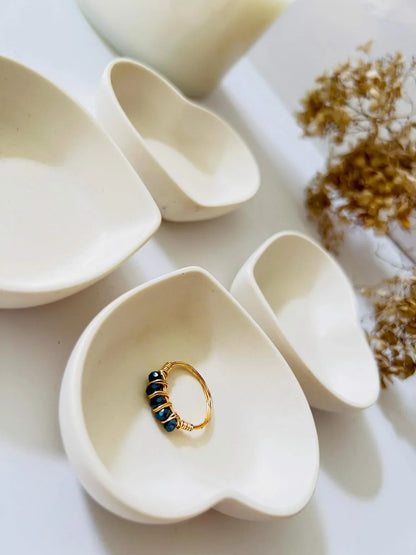 Urban Heart Trinket Dish - Minimalist Catchall/Ring Holder - view 5