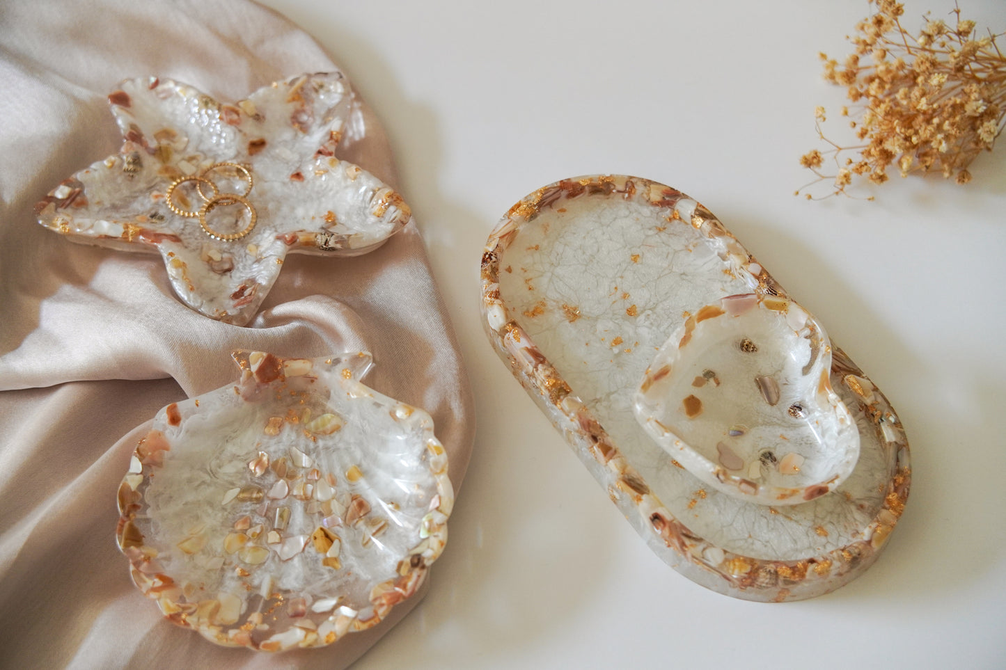 AMOUR PEARL HEART DISH | Luxury Wedding Keepsake
