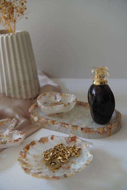 NACRE SHELL DISH | Pearl & Gold Heirloom Keepsake