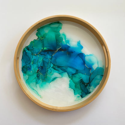 Resin tray