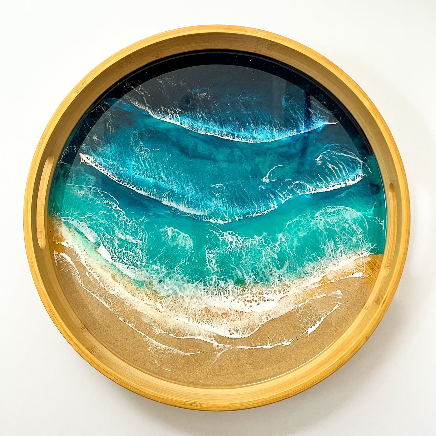 Ocean Inspired Resin Tray – Serving Tray - Sharm El Sheikh