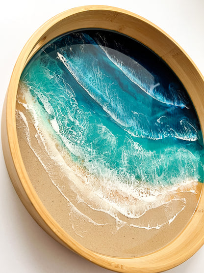 Ocean Inspired Resin Tray – Serving Tray - Sharm El Sheikh