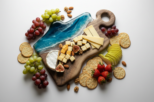 Coastal Catch Walnut Charcuterie Board