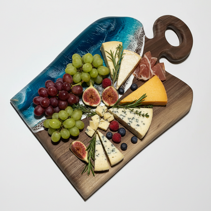 Coastal Catch Walnut Charcuterie Board