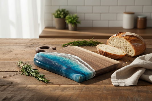 Coastal Catch Walnut Charcuterie Board