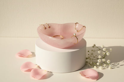Heart Trinket Dish – Marble Inspired Jewelry Holder