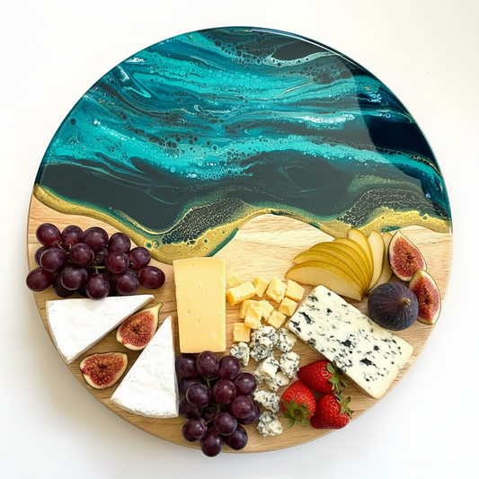 Lazy Susan- Ocean Teal