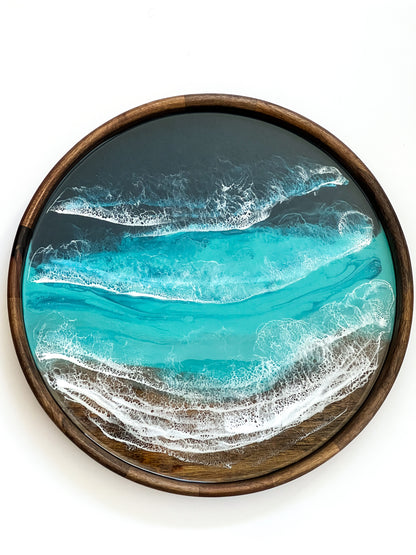 Shoreline Mango wood Tray- Made to order