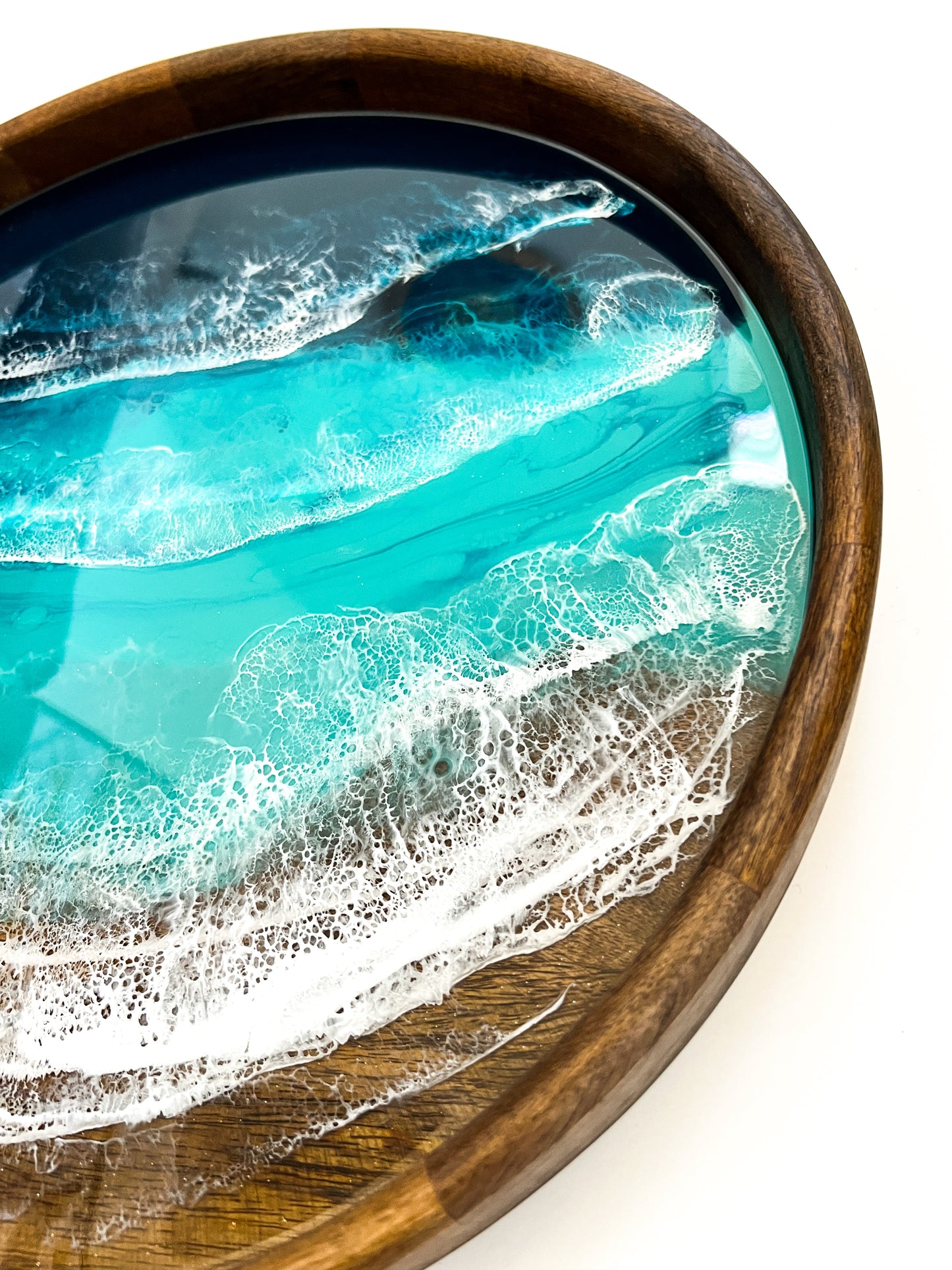 Shoreline Mango wood Tray- Made to order