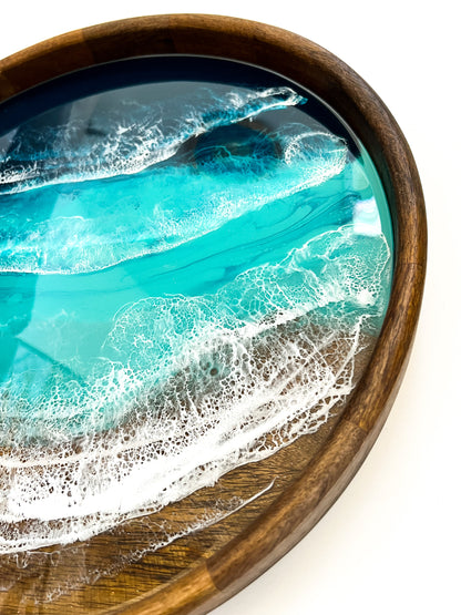 Shoreline Mango wood Tray- Made to order
