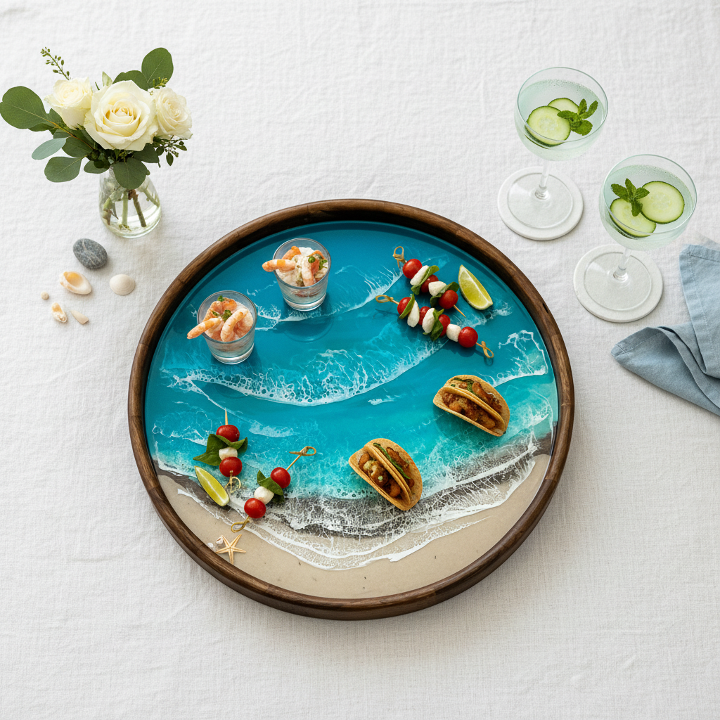 North Coast Mango wood Tray