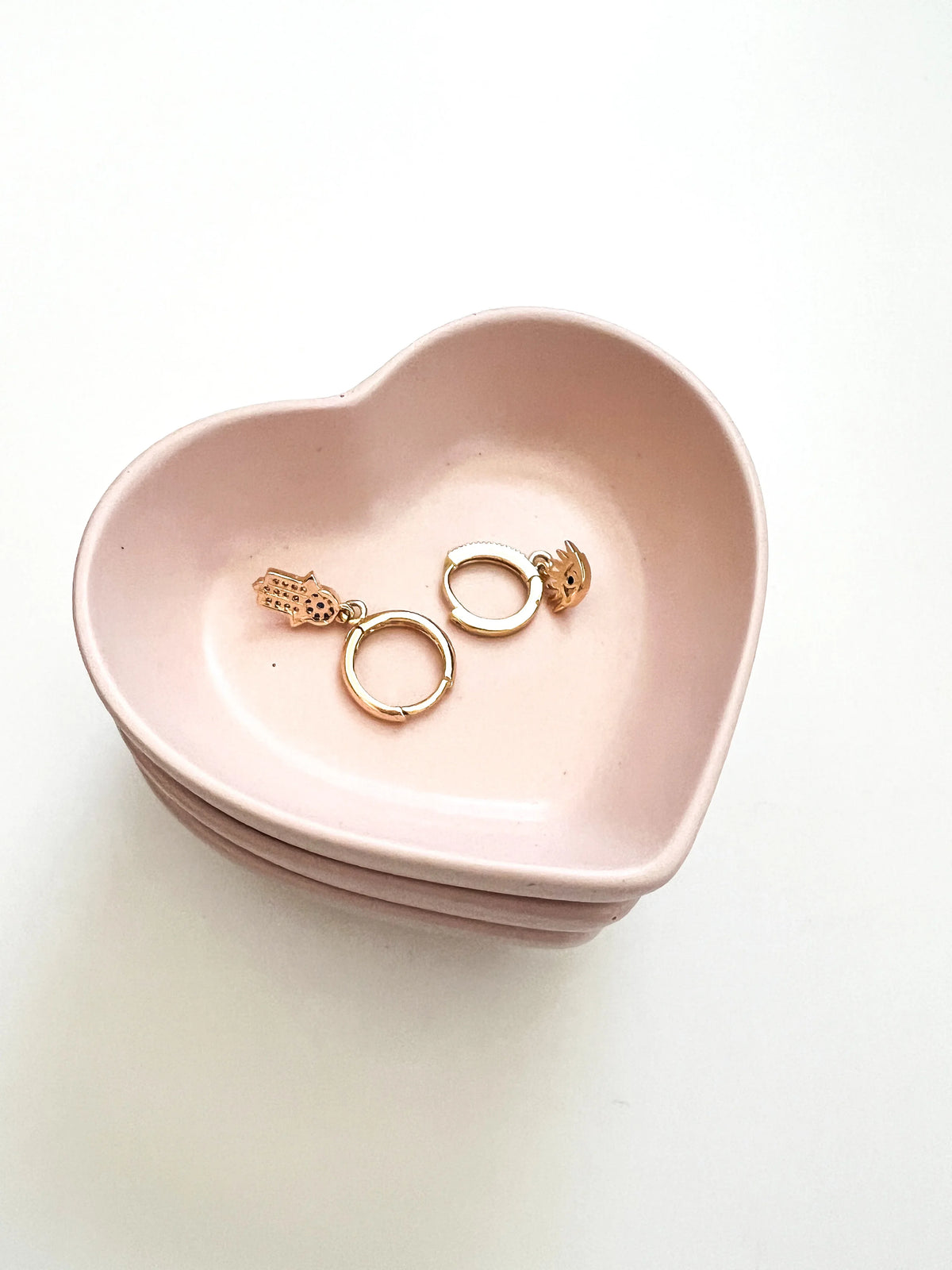 Urban Heart Minimalist Resin Trinket Dish