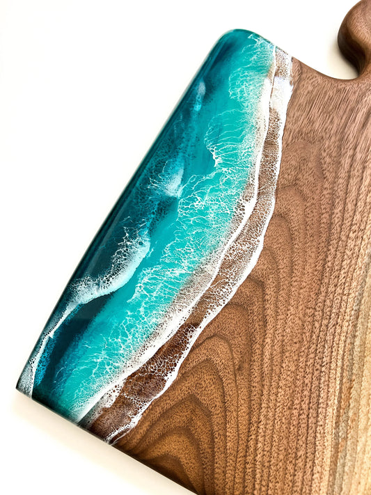 Coastal Catch Walnut Charcuterie Board - view 4