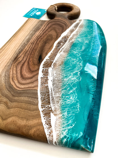 Coastal Catch Walnut Charcuterie Board