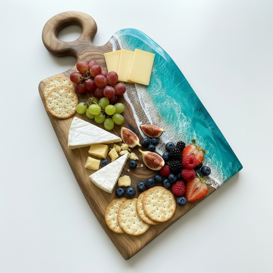 Coastal Catch Walnut Charcuterie Board