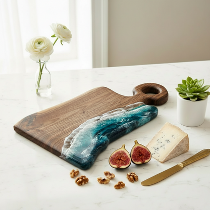 Coastal Catch Walnut Charcuterie Board