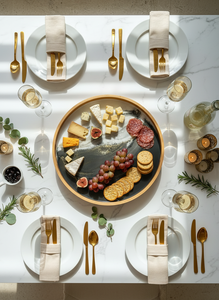 Bamboo Tray- Dawn’s Glow-Made to order