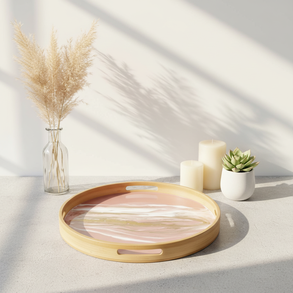 Bamboo Tray- Celestial Shore