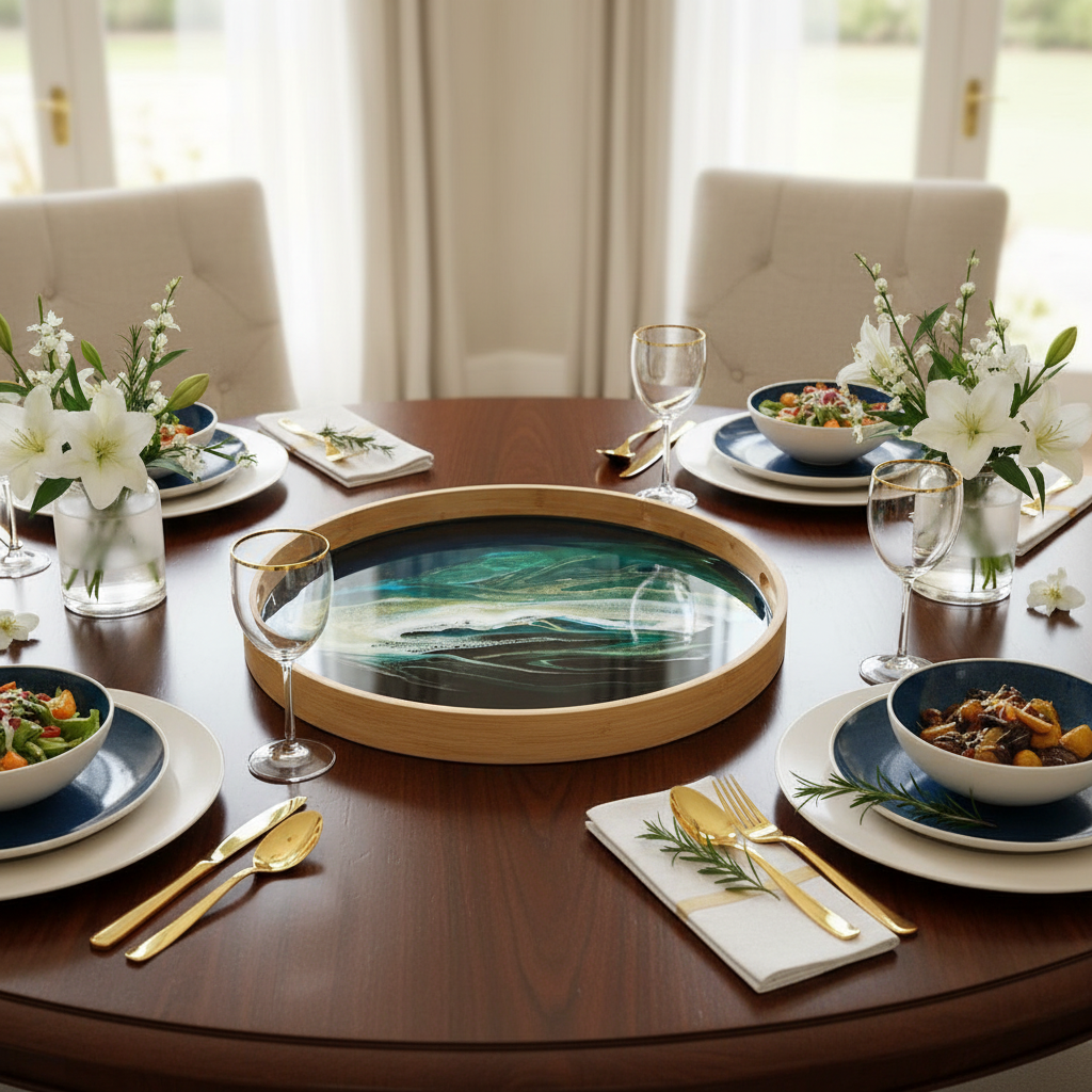 Bamboo Tray- Twilight Breaker