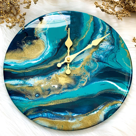 Geode Wall Clock